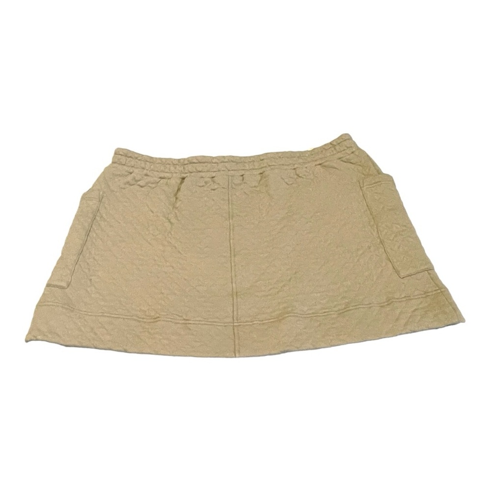 Smash + Tess Finley Mini Skirt in Natural Beige 2XL Quilted Comfy Pocket Plus - Picture 14 of 16